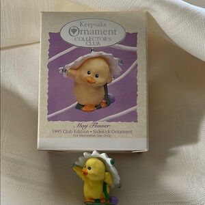 Hallmark Collector’s Club Keepsake May Flower Ornament